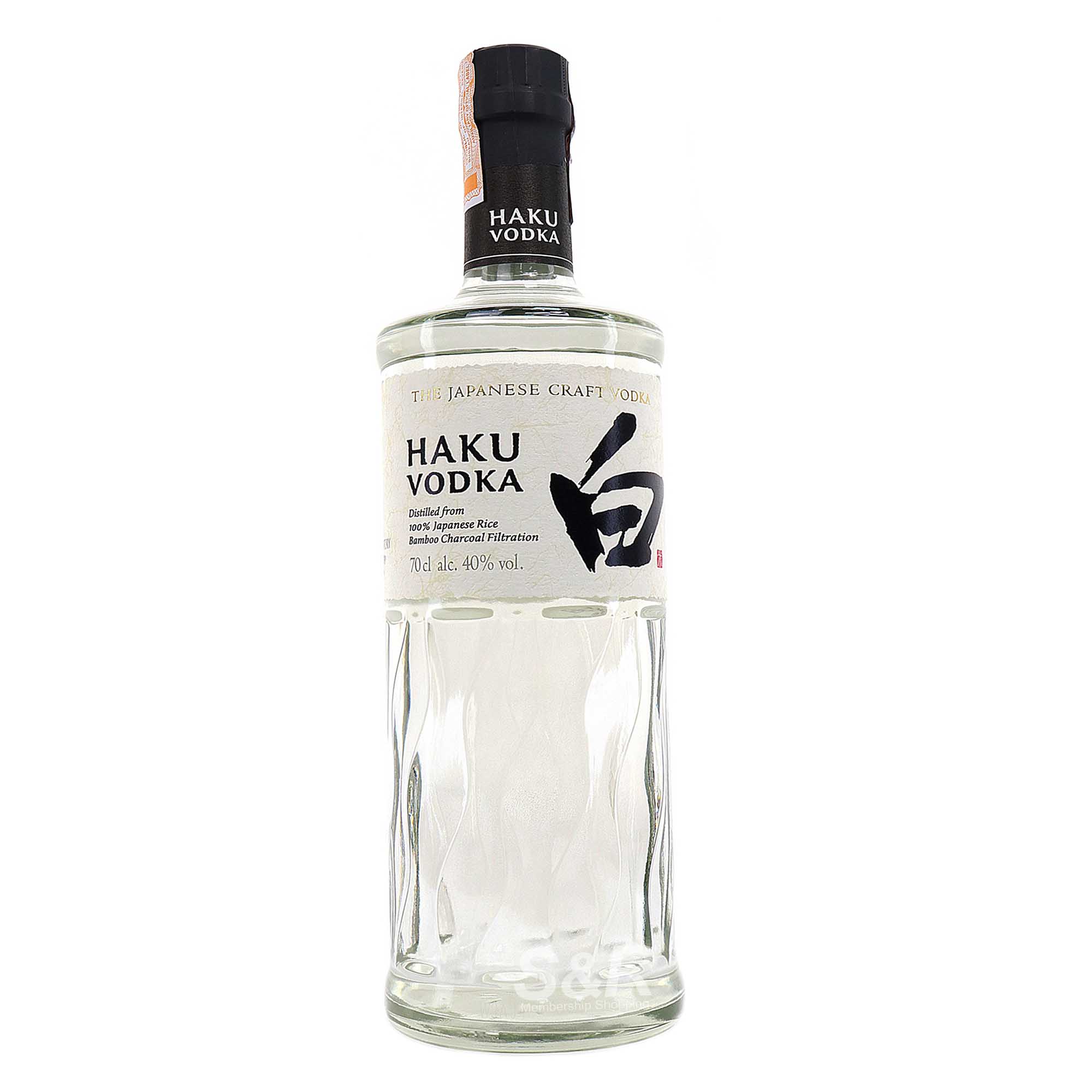 Suntory Haku Japanese Craft Vodka 700mL Suntory Haku Japanese Craft Vodka 700mL